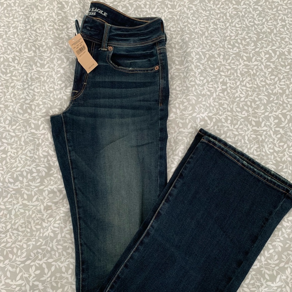 American Eagle Super Stretch Kick Boot Jeans